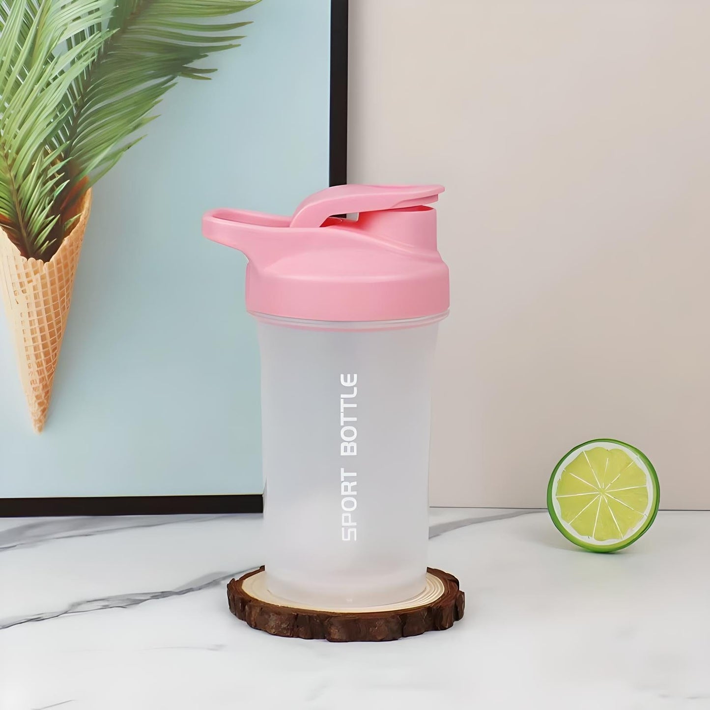 Gourde 300ML Shaker Rose
