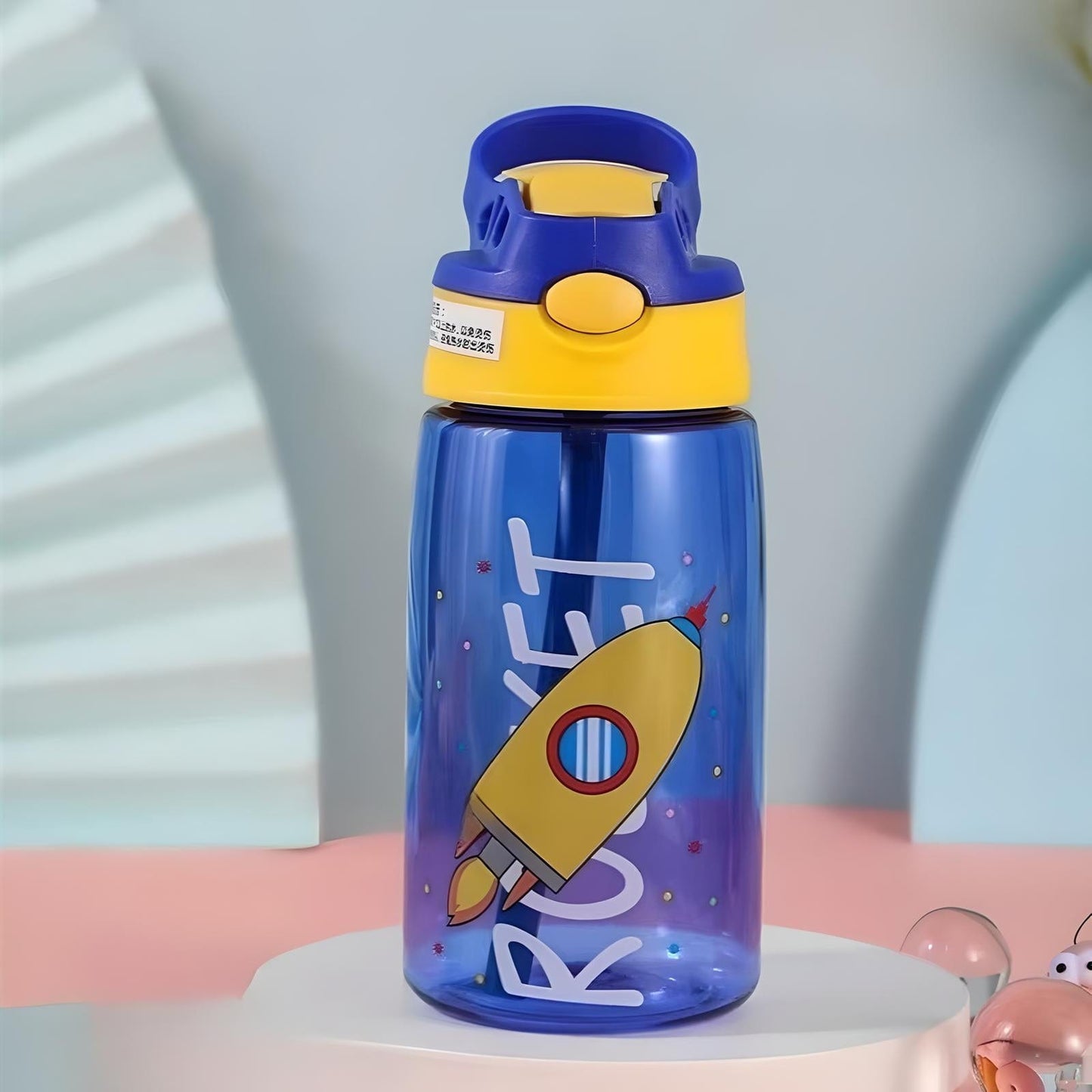 Gourde Enfant École Bleu