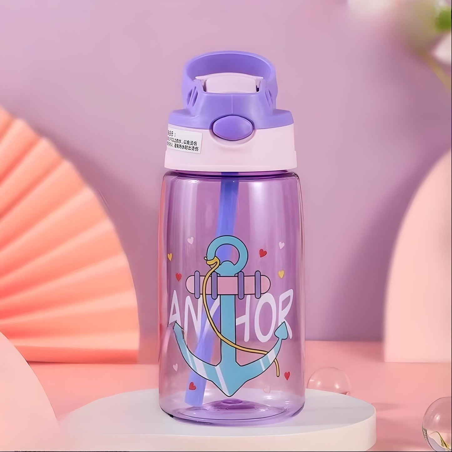 Gourde Enfant École Violet