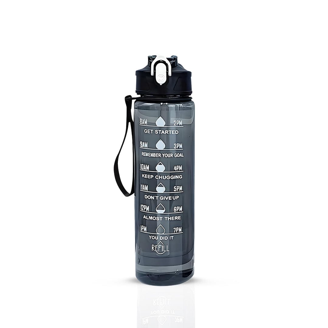 Gourde Graduée Motivation 800ML / Noir