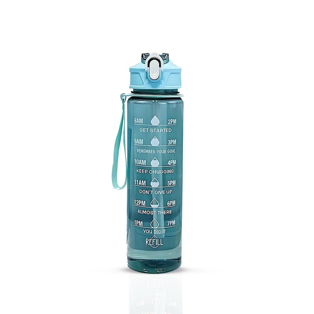 Gourde Graduée Motivation 800ML / Vert