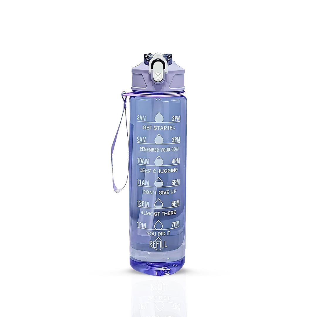 Gourde Graduée Motivation 800ML / Violet