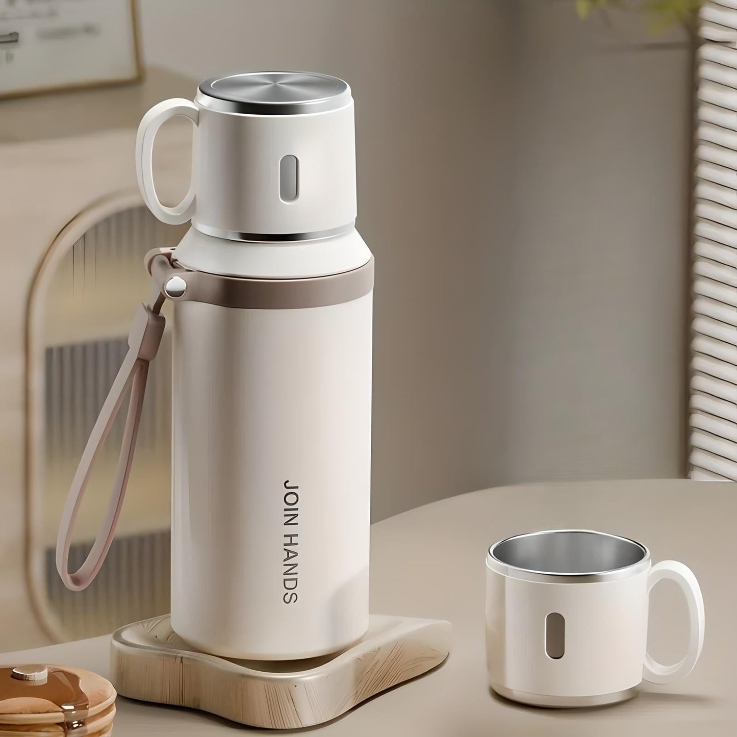 Gourde Isotherme 600ML Blanc