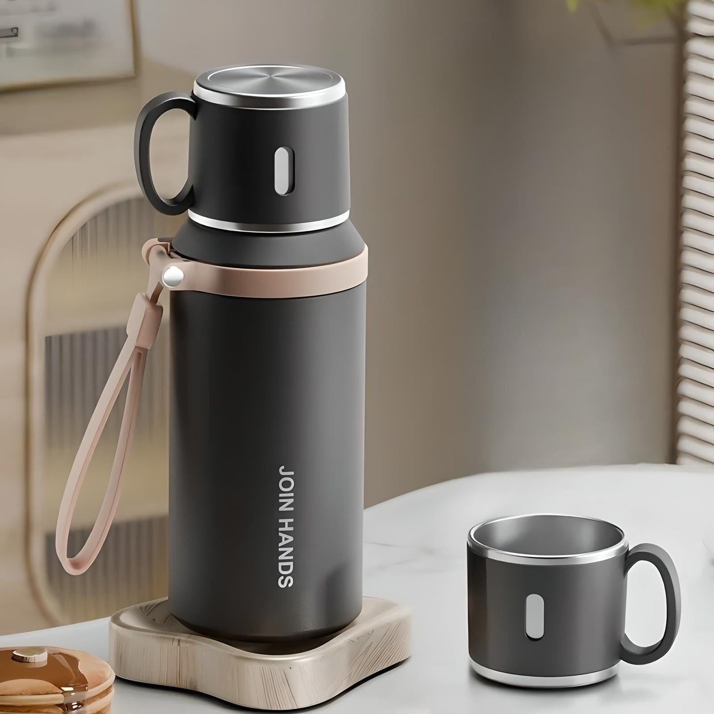 Gourde Isotherme 600ML Noir