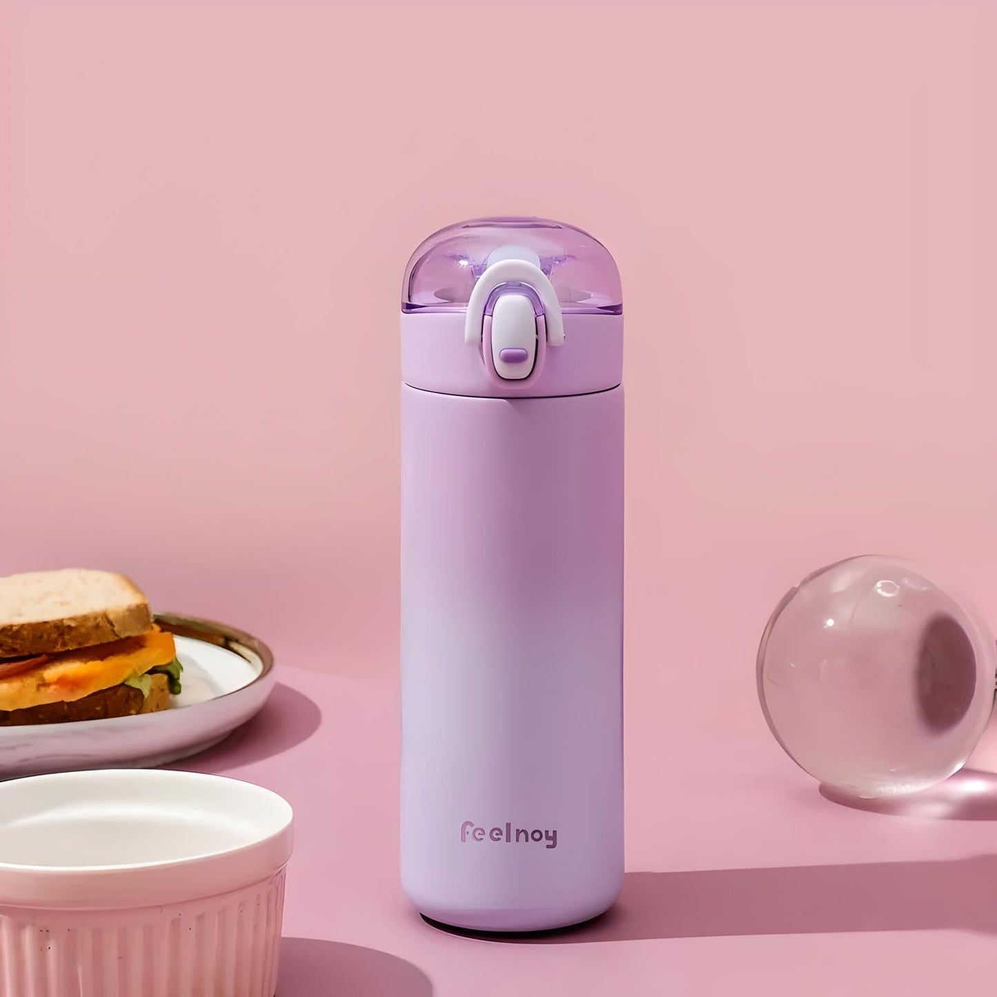 Gourde Isotherme Dégradée 350ml / Violet/Violet Clair