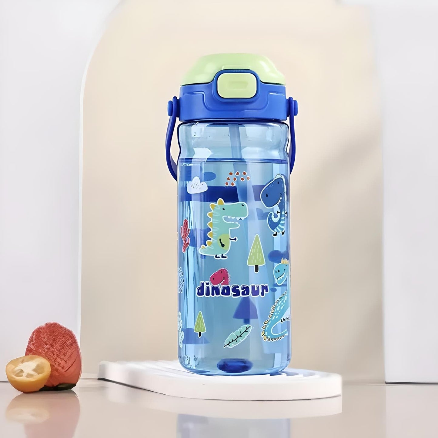 Gourde Plastique Enfant Bleu