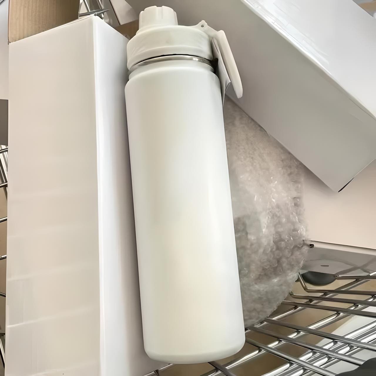 Gourde Moderne Simple Blanc